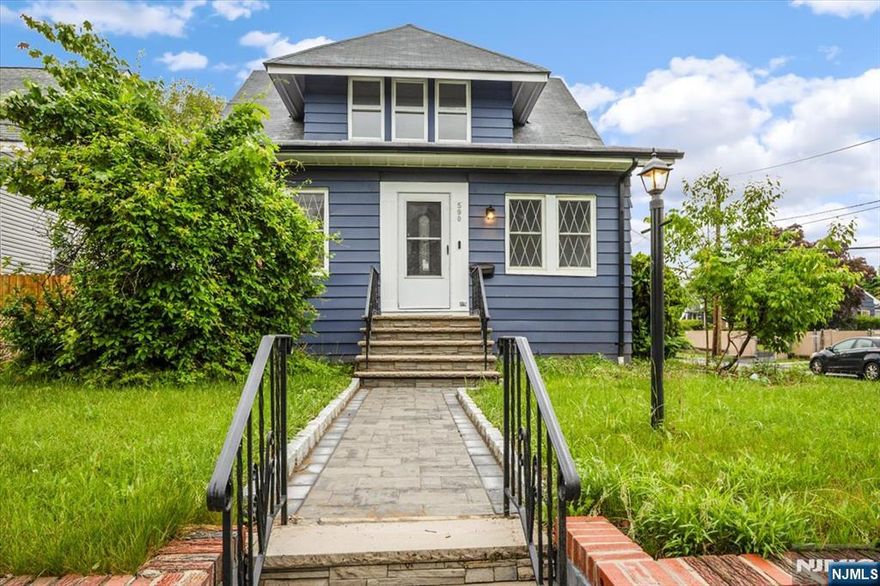 This beautifully renovated three level home for rent offers exceptional space, flexibility, and ultra modern upgrades throughout. The main level features a bright open concept living and dining area with decorative windows, a cozy den ideal for relaxing or working from home, and a sleek eat-in kitchen with white shaker cabinetry, quartz countertops, stainless steel appliances including a smart refrigerator, built in microwave and dishwasher, a pantry closet, and excellent natural light. Also on this level are two BDRMS, one featuring a spacious double closet and the other highlighted by a charming stained glass window, along with a full bath with glass shower doors and modern finishes. The second floor includes three bright BDRMS with HDWD floors, a modern full bath featuring a large stall shower with glass doors, and an oversized hall closet located in the hallway leading to the second level, offering exceptional storage. The fully finished lower level includes two large and versatile bonus rooms, a beautiful modern full bath, a full size washer and dryer, and a generous storage closet. Additional highlights include driveway parking for four cars, a private fenced backyard with a spacious covered patio, easily accessible through two rear entrances, Belgian block detailing, built-in gas grill, and recessed lighting throughout. Ideally located near the Little Falls train station, NYC transit, major highways, schools, restaurants, and shopping.