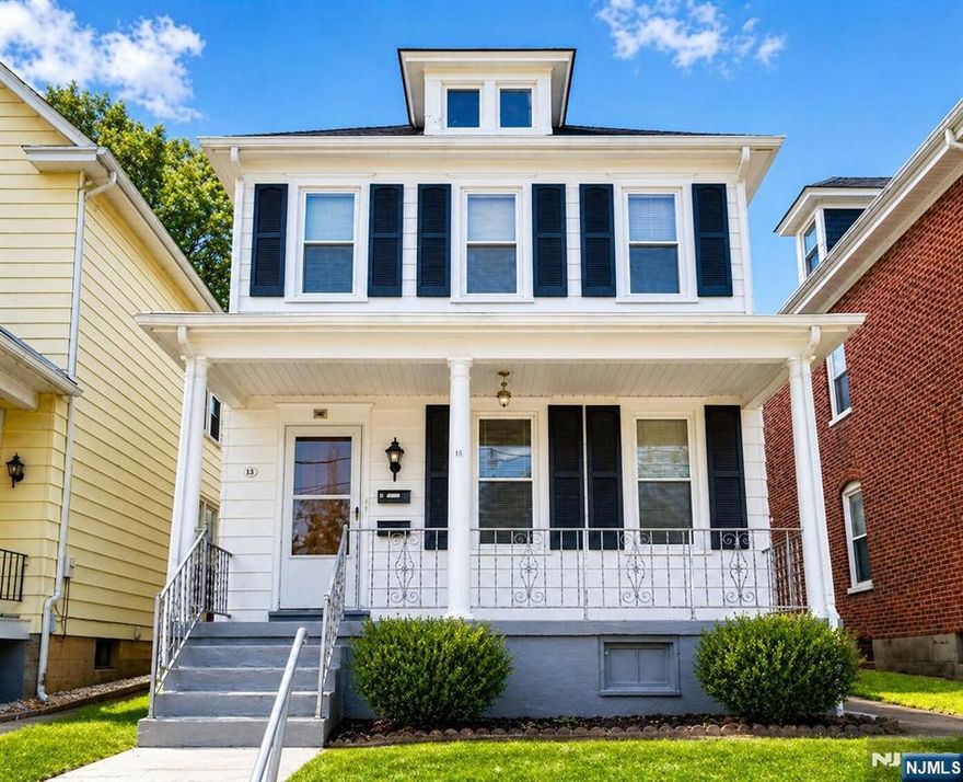 Great opportunity to own a versatile 2-family home with strong potential for both living and investment. Each unit offers its own living space with well-proportioned rooms, eat-in kitchens, and natural flow throughout. The property features a detached garage, an open porch for added outdoor space, and an unfinished basement ready for customization or storage. Situated in a convenient location close to transportation, shopping, and daily essentials. Ideal for those looking to maximize value and flexibility schedule your showing today. Property is being sold strictly AS-IS. Buyer is responsible for obtaining the Certificate of Occupancy (CO) and Fire Certification. Seller will not provide any credits or make any repairs.