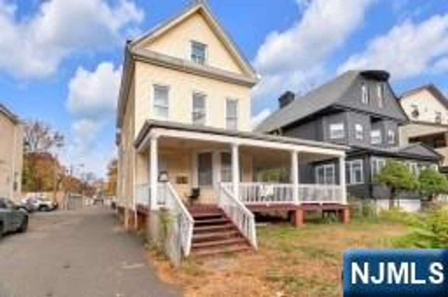 Welcome home to 195 Park Ave in Orange, NJ a beautifully renovated two-family residence located in the desirable Seven Oaks/Transit Village area. This turnkey property features brand-new kitchens with quartz countertops, shaker cabinets, and modern finishes throughout. The 1st-floor unit offers a spacious kitchen, an updated bath, and one large bedroom. The 2nd-floor unit, a duplex layout, includes three bedrooms, two full baths, and a newly updated kitchen, providing generous living space ideal for larger households. Additional features include parking for up to four cars, a shared driveway, separate utilities, and a full basement for storage. Perfect for owner-occupants or investors, this property offers the opportunity to live in one unit and rent out the other for additional income. Conveniently located near multiple parks, shopping areas, schools, and NJ Transit trains and buses with direct service to NYC, this home combines comfort, convenience, and rental potential. A must-see for buyers seeking a fully updated multifamily in a prime Orange location.