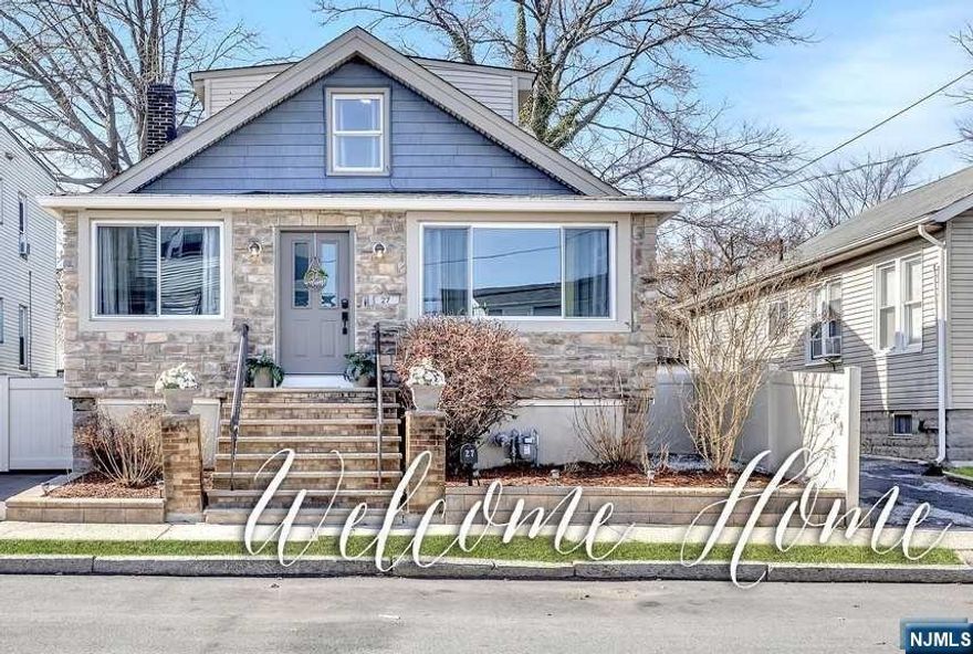 Charming 4-bedroom, 2-bath Cape Cod home on tree lined block in the Weequahic Section, boasting a modernized kitchen that seamlessly blends style and functionality. The extended primary suite, located on the second floor, features a full bathroom and spacious walk-in closet, providing a private oasis. This property includes a double car garage and gated driveway, ensuring privacy and security. The landscaped backyard is perfectly designed for entertaining, offering a tranquil escape for gatherings. Close to Newark Penn Station, Newark airport, NJIT, Rutgers, Essex County College, Prudential Center, NJ Performing Arts Center, Symphony Hall and Downtown area shopping. 30-45 away from NYC, Jersey City, Hoboken. Wont Last!Sold as-is.