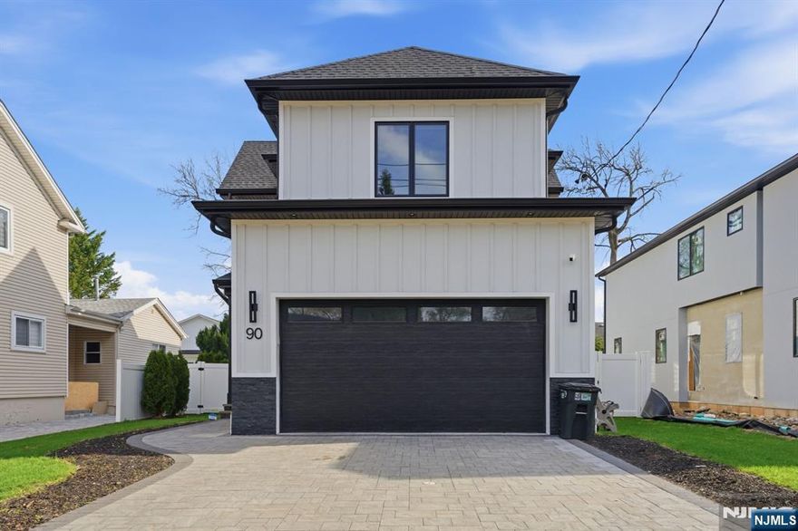 Beautifully built 2-year-old home in one of Tenaflyâ€™s most convenient locations. Set on a great street, just moments from top-rated schools, NYC transportation, downtown, and parks. This sun-filled home offers an open floor plan with high ceilings throughout, a sleek modern kitchen, and a spacious family room with fireplace overlooking a flat, fenced backyard. The main level also features formal living and dining rooms, a powder room, and a walk-in pantry. Upstairs offers generously sized bedrooms, including one ensuite and a Jack and Jill, plus a stunning primary suite with a large walk-in closet and spa-like bath. The finished lower level features high ceilings, a bedroom, full bath, large recreation area, and abundant storage. Smart home features, electric shades, and a full house generator complete this exceptional home. Truly a must see.