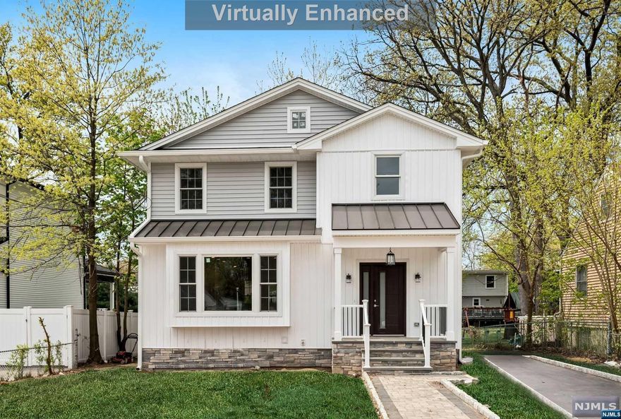 NEW TO THE MARKET!! BEAUTIFUL, NEW CONSTRUCTION COLONIAL ON NEW AND EXISITING FOUNDATION. PRIME LOCATION IN FAIR LAWN. LARGE OPEN CONCEPT LIVING/DINING AND FAMILY ROOM. THIS HOUSE BOASTS OVER 2600 SQ FT OF FINSHED SPACE. READY TO MOVE IN!! UNIQUELY DESIGNED 4B/R, 4BTH. BEAUTIFUL HARDWOOD FLOORS ON THE 1ST AND 2ND FLOORS AS WELL AS WOOD TRIM WORK THROUGHOUT THE HOUSE.FIRST LEVEL FEATURES A POWDER ROOM,CHEF'S KITCHEN WITH STAINLESS STEEL APPLIANCES AND QUARTZ COUNTER TOPS,HUGE L/R,D/R WITH 9FT CEILINGS, SLIDING DOOR OUT TO CUSTOM DESIGNED DECK. SECOND LEVEL FEATURES MASTER SUITE WITH A WALK IN CLOSET, PLUS HAS 3 GOOD SIZED BEDROOMS, LAUNDRY ROOM. THE LOWER LEVEL FULL FINISHED, LARGE OPEN REC SPACE AND A FULL BATH. 4 CAR DRIVEWAY, TWO ZONES A/C AND HEAT. A GREAT NEIGHBORHOOD NEAR A BLUE RIBBON ELEMENTARY SCHOOL AND TJ MIDDLE SCHOOL. MINUTES FROM BUS, NYC TRAIN, MAJOR HIGHWAYS, SHOPPING, DINING AND HOUSES OF WORSHIP. MUST COME SEE!!