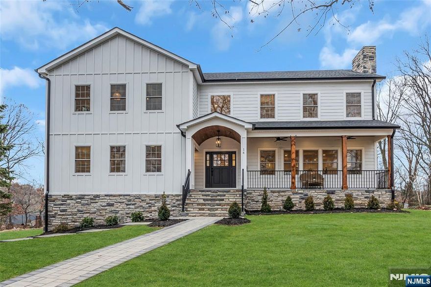 Located in a quiet, highly sought-after neighborhood, this spectacular five bedroom, five- and one-half bathroom home is a perfect blend of modern luxury and timeless design. This home features three en suite bedrooms, including a primary suite with a spa-inspired bathroom offering heated floors and a soaking tub. The stunning interiors are enhanced with custom finishes, Anderson windows, and hardwood floors throughout. With entertaining spaces on multiple levels, the home offers endless possibilities for hosting and relaxing. From the large walkout deck to the finished basement with a wet bar and walk-out access to the backyard, this property is designed to accommodate gatherings of all sizes. The open floor plan includes high-end appliances, elegant lighting, and a dedicated home office for work or study. Set in a tranquil neighborhood, this home offers luxury, functionality, access to highly rated West Essex schools and just minutes from direct buses/trains to NYC!