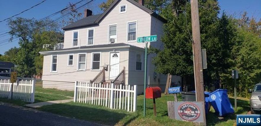 A few years ago totally renovated 3 bed room + 1 office room with 2 full bath. Spacious entrance foyer and living room with fire place. Dining room and cabinet and counter top and breakfast area . Laundry room on the 1st floor . Good size bed rooms. fresh paint. unfinished basement . gravel parking space. Legal Address : AKA 1 Conlon Ln.