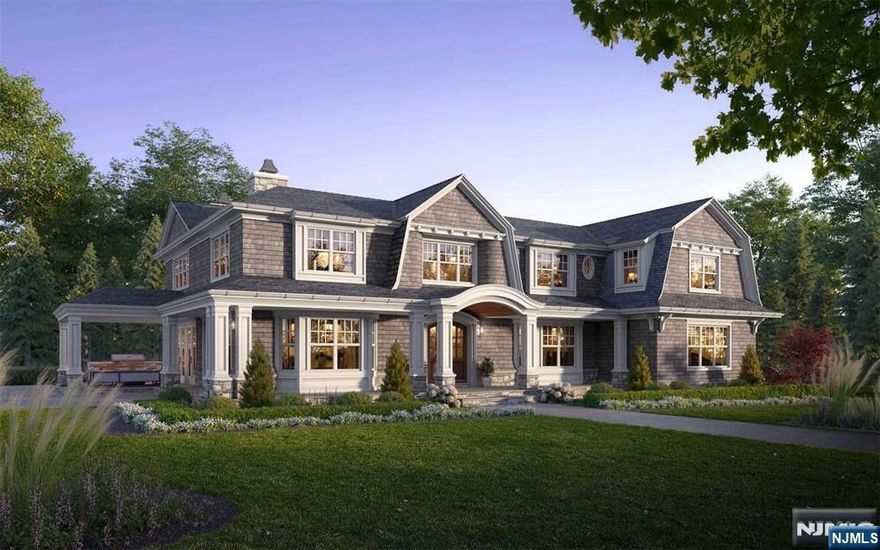 This luxury home, designed by renowned architect Jordan Rosenberg, offers an unparalleled blend of sophistication and comfort, set on a prime corner lot, situated in a cul-de-sac in the Englewood Cliffs north cliffs area. This smart home showcases a stunning â€œHampton styleâ€ design that combines timeless elegance with modern flair, perfectly suited to its prestigious location. RARELY does such an opportunity become available in the prestigious North Cliffs section of Englewood Cliffs, JUST MINUTES FROM NYC, comfortably located on 20,992 sq.ft of land. This exquisitely crafted center hall Colonial with 2 story foyer features 6 bedrooms, 9 baths, 3 car garage with circular front driveway, sauna, an elevator, and much more. Enjoy your expansive yard with covered patio and in ground gunite pool with hot tub, built in lights and heater. Whole house back up generator included. Come and explore THIS UNIQUE DESIGN that you might have been dreaming about. Welcome home to your own brand new custom TO BE BUILT estate, sheet rock being installed. Expected completion in April 2026 (approx.)