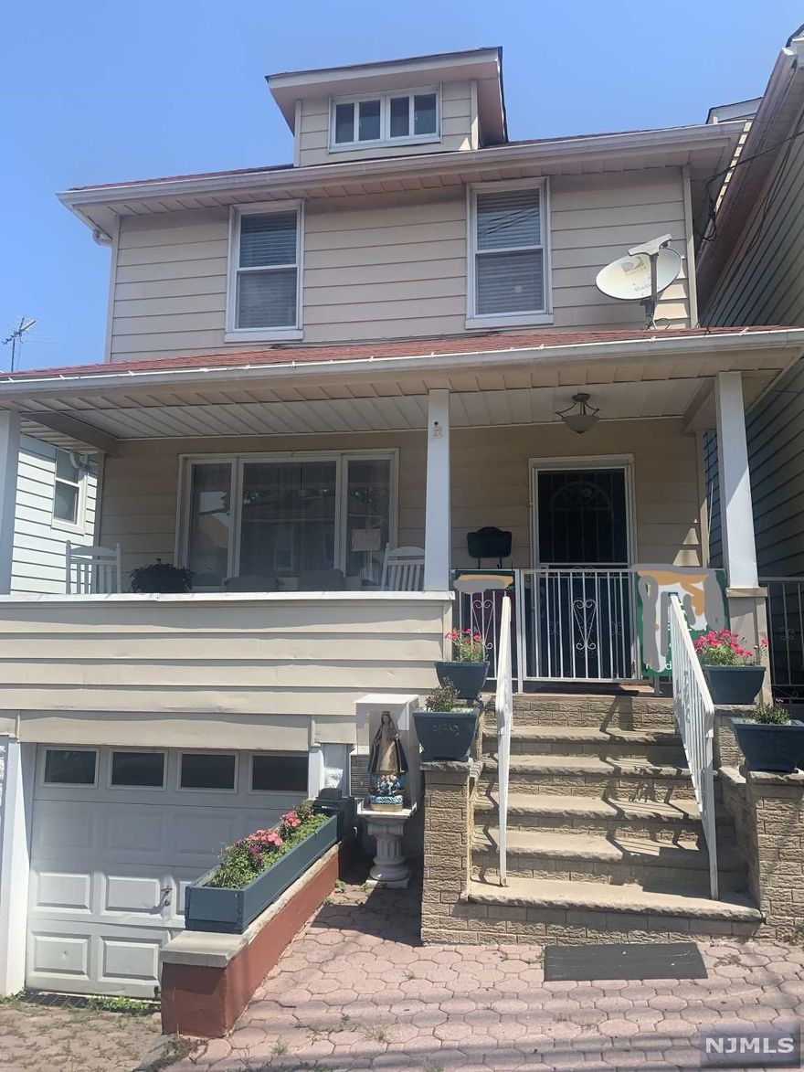 Beautiful colonial, move in condition, central location near everything, Original wood moldings, 3 full baths, 3 Bedrooms, Hardwood floors, 2 bonus rooms on ground floor, nice deck with great views of the Meadowlands from Dining room, large Backyard, Great for entertaining, Central air, newer furnace, Attached garage, Charming front porch. Low taxes...