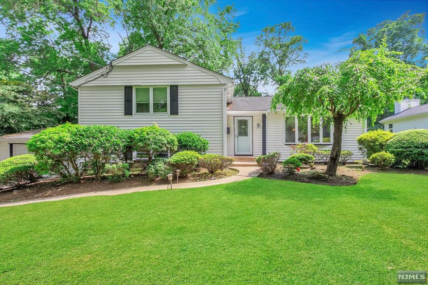 Beautifully maintained home was completely renovated in 2010. This expanded split level home has spacious open floor plan. The entry foyer welcomes you to a bright formal living room with a fire place, a sun drenched dining room with sliding patio doors flows into the stunning backyard, and gorgeous modern kitchen with new countertops. The second floor has large principal bedroom with full bathroom, two more bedrooms and a newer full bath. The ground level offers a huge family room, home office/bonus room, laundry room and convenient entrance to the oversized 2 car attached garage. Enjoy the magnificent backyard oasis (almost half an acre) private flat back yard for outdoor activities and a wonderful in-ground swimming pool. Live in one of Bergen County's premier small towns with easy access to NYC, Top rated Blue ribbon schools, parks, and shopping- close to Closter Plaza (Whole Foods, Bare Burger, Orange Theory, Lululemon, Blue Mercury etc.).