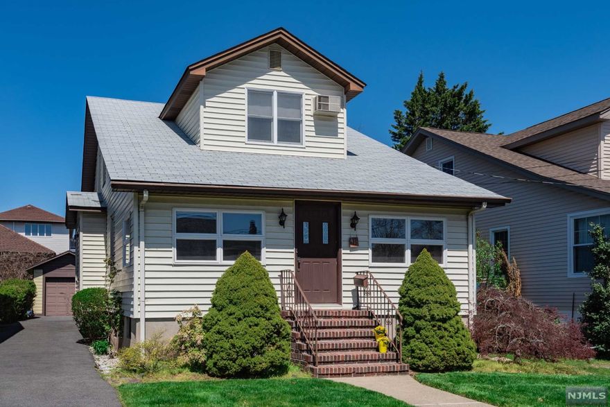 Welcome home to this immaculate and well maintained raised ranch in a prime Hawthorne location near the Glen Rock border. Enter into a sun drenched 3 season porch, large LR & DR with chestnut trim and HW floors (under carpet). A "true "eat in kitchen" with plenty of cabinets and newer dishwasher. Two generous size bedrooms and full bath w/SOT complete this floor. Second floor bedroom with WIC, unfinished attic with high ceilings possible 4th bedroom or playroom/office. Unfinished basement with plenty of storage, utilities and laundry. Detached one car garage with oversized driveway and private yard. Easy access to highways, shopping and commute to NYC. DON'T MISS THIS ONE! ****HOUSE NUMBER IS 411***** ***ALL OFFERS BEST AND FINAL DUE BY TUESDAY 4/26 @ 5:00 PM***** ***TODAY 4/25 IS THE FINAL DAY OF SHOWINGS***