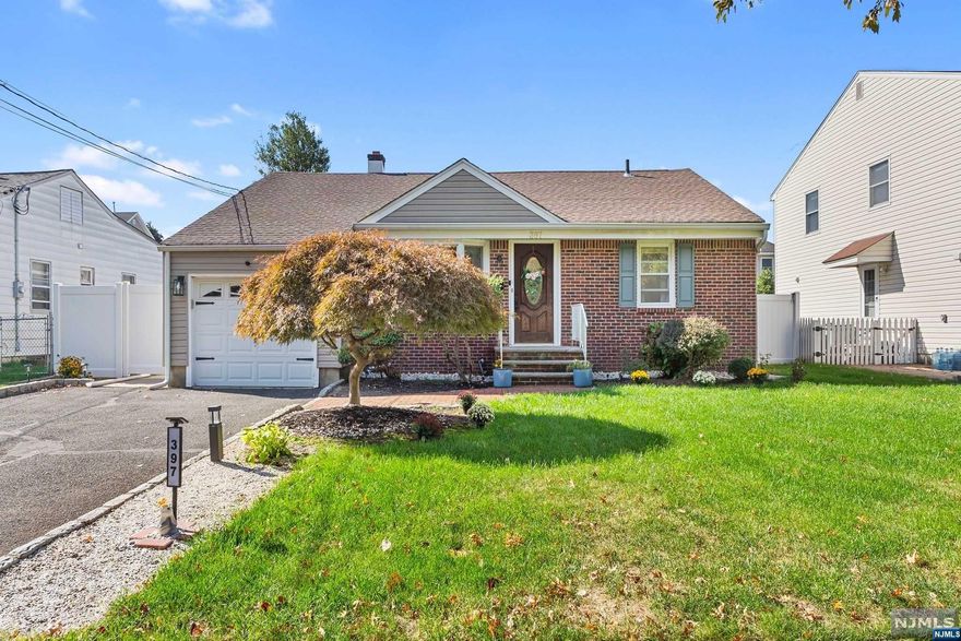 Welcome to your beautifully maintained single-family home; featuring 3 bedrooms and 2 full baths, this gem is located in a prime neighborhood; You'll enjoy easy access to parks, schools, shopping, dining, major highways, NYC transportation for an easy commute and is situated on a quiet block near Baltusrol Golf Club! Enter into your bright living room, followed by 3 bedrooms, main bathroom, eat in kitchen with gleaming new quartz countertops and backsplash, vaulted ceiling dining room with skylights, surrounded by windows bringing in tons of natural light. Full finished basement includes laundry room, full bathroom, family room, storage and another bonus room. Exterior is tastefully landscaped, and the inviting backyard is fully fenced with deck, patio, perfect for entertaining and providing a tranquil retreat for relaxation and outdoor gatherings. You don't want to miss this charming home!