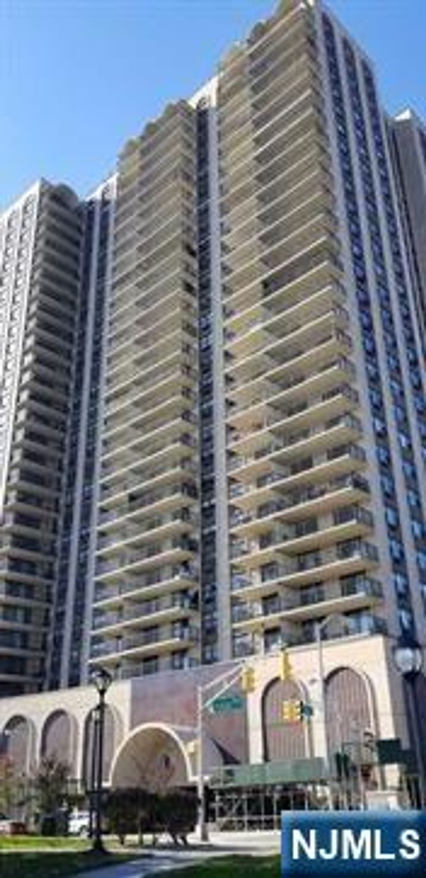 Large Penthouse Unit with amazing panoramic views of Hudson River and NYC skyline. Spacious Living room, Kitchen, Master Bedroom with walk-in closet, Bedroom full Bath, Terrace. High ceilings, custom crown moldings and closets galore. this luxury Building features 24 HR Doorman, Garage attendant, on-site Management, Laundry Room on each floor, Outdoor Pool, 24 HR fitness center, sauna and indoor parking space will be assigned. . NYC transportation at doorstep, located next to Park with Tennis courts, Lake, walking trails and playground.