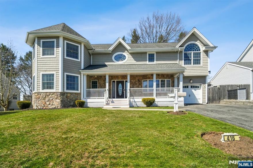 This stunning 4-bedroom, 3.5-bath home in Northvale offers modern comfort and stylish finishes throughout. The expansive sliding doors along the back of the home fill the space with natural light and open to a spacious deck, perfect for soaking in breathtaking sunset views. Enjoy summer days by the above-ground pool and entertain effortlessly in the thoughtfully updated living spaces. Nestled in a desirable neighborhood, this home feeds into the award-winning, Blue Ribbon Northern Valley Old Tappan High Schoolâ€”offering top-tier education. A major renovation in 2024 resulted in a stunning primary bath with radiant heated floors boasting a luxurious rain head shower, an illuminated shower niche, a sleek linear drain, double sinks with lighted mirrors, a freestanding tub, and a private water closet. The primary bedroom has two walk-in closets. Additional 2024 updates include new wood flooring as well as a brand-new AC unit and handler. A rare gem in a sought-after location!