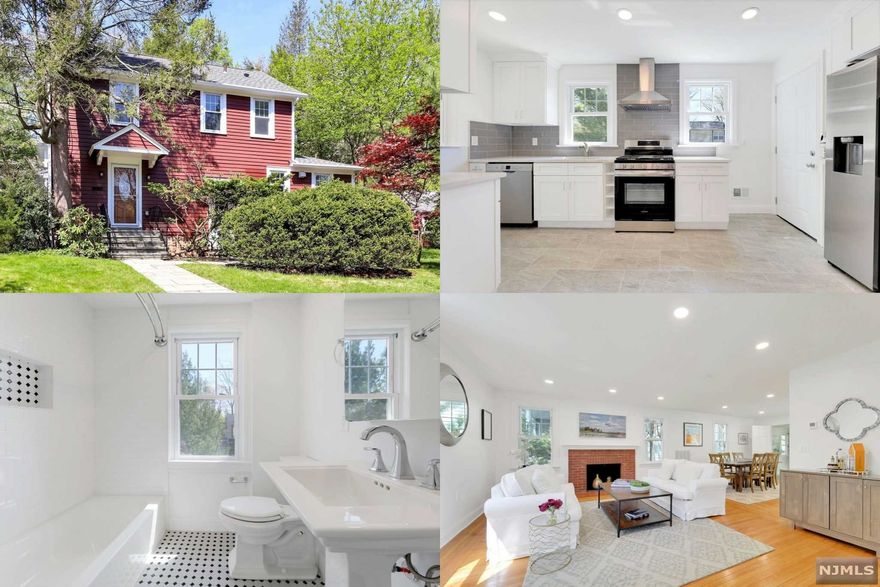 SUPER RENOVATED 3 BEDROOM, 1.5 BATH: New kitchen, 2 new bathrooms, new roof, 2 new Air conditioning/heating systems, new light fixtures, refinished floors, repainted inside, updated windows, reinsulated, close to highly rated Tenafly schools, downtown, public transit and worship--don't be late for truly move in ready home. Let's go!!!