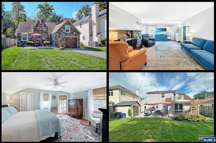 Charm and Affordability! This beautiful stone cape cod has so many great features! You'll love the hardwood floors and ample square footage. The updated kitchen is the perfect place for cooking great meals with a quartz counter tops, a gas range with two ovens, subway tile backsplash and custom center island. The laundry room is conveniently located on the first floor and has a sink plus extra storage. The living room features a one-of-a-kind real, stone, wood burning fireplace providing the perfect place to cozy up with a great book or watching the big game. The large dining room makes for great entertaining and. holiday dinners. The updated baths mean there is nothing to. do but move in and enjoy. Outside there is a deck, front and read patios, a balcony, and a big flat fenced yard with 2 Sheds. All this plus a garage, convenient location, and natural gas for cooking and heat. All Appliances Included. Schedule a showing today.