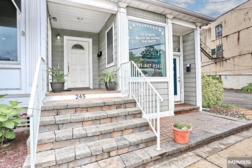 Spacious renovated 2 Bedroom Apt located in the heart of Midland Park. Large Living Room with Raised ceiling and large windows, Modern Eat-in Kitchen, Bedroom, Bedroom, Full Bath, and Laundry Closet w/ W/D. Attic storage. Recently painted and brand new carpet installed. Conveniently located close to NY Transportation, shopping, Library, schools and so much more. Two (2) off street parking spaces. Come see it today!