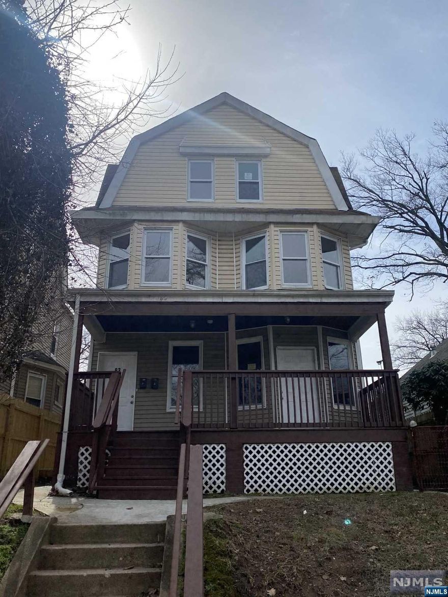 Fully Renovated Brand new 2 family.. Approx. 2466sqft ... Three story property with Full Finished basement. Unit 1 & Unit 2 are Identical units with 2 bedroom, Living Rm, Eat-In-Kit . Property has a Bonus 3rd Floor- 2 Rooms, Den, Office. .. MOVE IN READY..Seller has town CO ready for next buyer..All Separate Utilities .