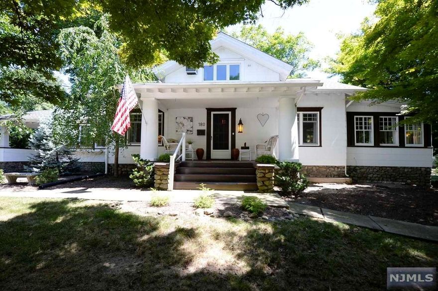 Situated on .84 acres of beautifully manicured property, this exceptional 4 Bedroom, 2 Bath Craftsman style Colonial speaks for itself! The gracious front porch leads to a home filled with Stained Glass, unique Moldings and Floors, sun filled rooms, Stone Fireplaces, and so much more. This special home features a lovely Living Room with Gas Stone Fireplace opening to an elegant Dining Room with Stained Glass Cabinets. The expansive Kitchen with a Woodburning Fireplace has been remodeled and is the heart of the home. The sun filled Family Room has a special surprise with a fantastic Stained Glass Skylight. The Parlor is now a Home Office. The Primary Bedroom offers beautiful Windows and a Lg Dressing Room. The spectacular Rear Yard and Pool are perfect for these hot summer days. The immaculate home has a New Roof and Gutters, mostly new Windows, 3 Mitsubishi AC and Heaters, newer Pool Heater, paver walkway, a Gazebo, newer Garage Doors and so much more. Truly a must see!!