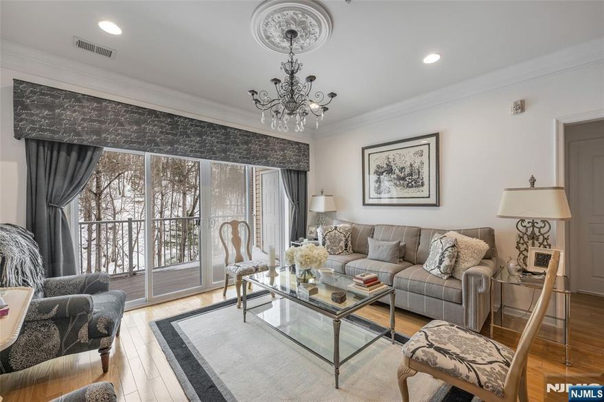 Welcome to Unit 3213â€”an exceptional residence youâ€™re sure to fall in love with. Located in the prestigious 55+ community of Wanaque Reserve, this beautifully upgraded Colfax model has been professionally decorated and impeccably maintained by its original owner. Set in one of the communityâ€™s most desirable buildings, it offers ultimate privacy with serene wooded views. Inside, the gourmet kitchen features granite countertops, a slate tile backsplash, and newer stainless-steel appliances. The spacious dining room is perfect for entertaining, and French doors open to a lovely den/office overlooking treetops. The primary suite is a true retreat with new carpeting, tray ceiling, a spa-like bath with double vanities, an oversized shower, and a walk-in closet. The second bedroom is bright and inviting, and the refreshed hallway bath includes a new outward-swinging glass shower door. A large laundry room with storage sits just off the kitchen, and Storage Unit #2B is conveniently located on the same floor as the residence, also included a deeded Parking space #40. The upgraded tiled patio adds another designer touch that sets this home apart. Enjoy resort-style living with access to a state-of-the-art clubhouse, fitness center, and amenities. This exceptional home is sure to impress even the most selective buyer.