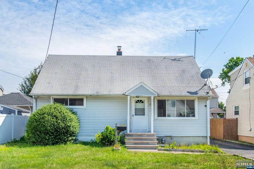 Beautiful one family home. 1st floor 2 bedrooms, living room, kitchen, dining area, bath. 2nd floor 2 bedrooms & bath. Full basement not finished. Central air and backyard. Flood insurance required.