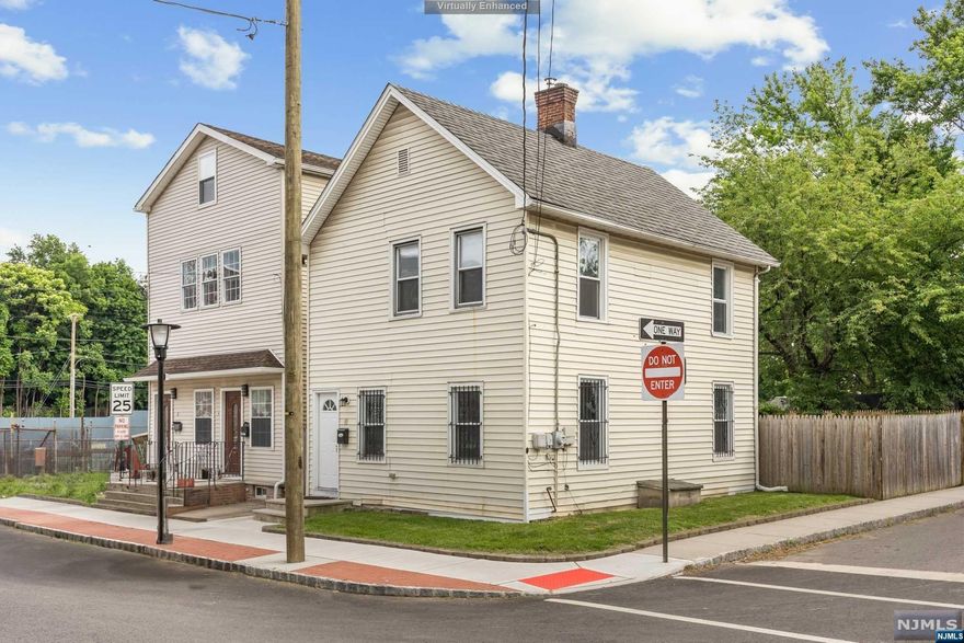 Just listed. Colonial style 2 bedroom 1 bath home on 2 levels. Spacious layout. Many updates, new flooring throughout, freshly painted, newer windows and large fenced in yard. Don't miss this great opportunity.