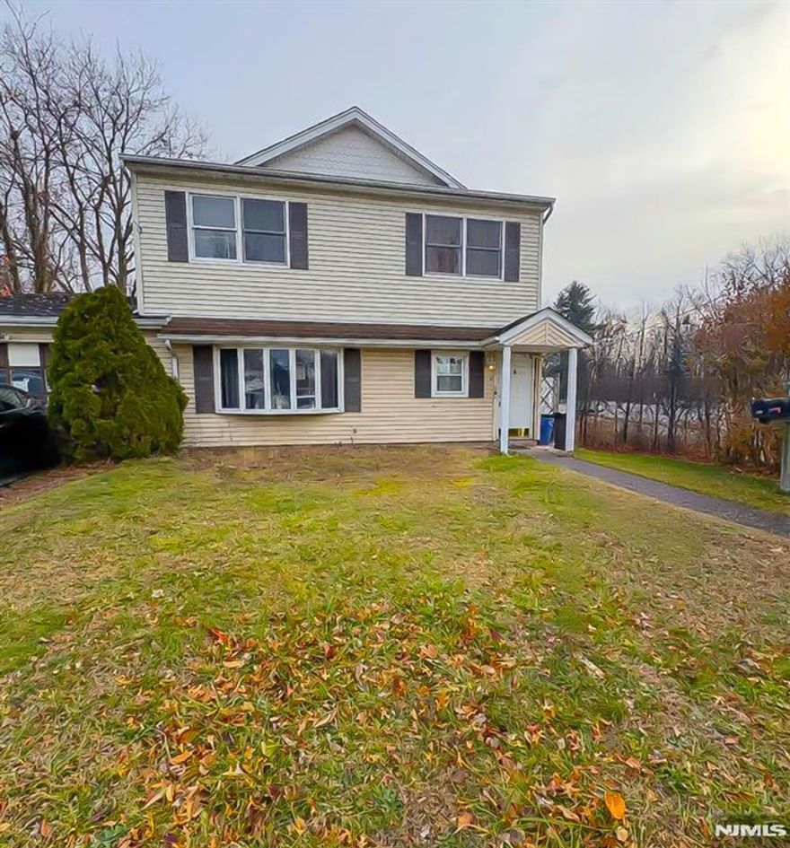 Expanded Colonial, great for extended family, open layout, huge rooms. Second floor offers huge living room with kitchenette and two large bedrooms. Large backyard, oversized property. Home is being sold in is is condition.