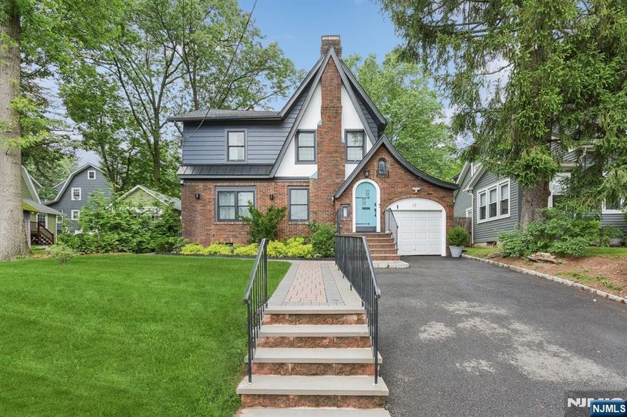 Welcome to 17 Lowell Avenue an exceptional, rarely available Tudor in the highly sought-after Gregory section of West Orange! This enchanting home marries timeless character with modern sophistication. Step inside to a grand living room featuring a wood-burning fireplace and a sun-drenched den that overlooks a serene, two-tiered backyard perfect for both relaxing and entertaining. The elegant staircase leads to a spacious primary suite complete with a luxurious soaking tub and a true walk-in closet. You'll love the gleaming hardwood floors throughout, the updated granite kitchen with stainless steel appliances, and the comfort of central air. The flexible floorplan includes a bonus room on the first floor ideal as a home office, cozy den, or even a first-floor bedroom. Enjoy the convenience of a free jitney to NY trains, Midtown Direct bus access, and proximity to South Orange Village, Millburn, Trader Joe's, and the South Mountain Recreation Complex. Freshly painted and thoughtfully improved. Backyard includes an in-ground pool, perfect for entertaining. Fenced yard offers privacy and space for relaxation or gatherings. Full basement with endless potential create a gym, rec room, or additional living space. New roof, central air, and loads of charm throughout. Don't miss this one it checks all the boxes! Call Blossom for an easy to show experience this is a must see- just unpack and start living your dream! Freshly painted and move-in ready.