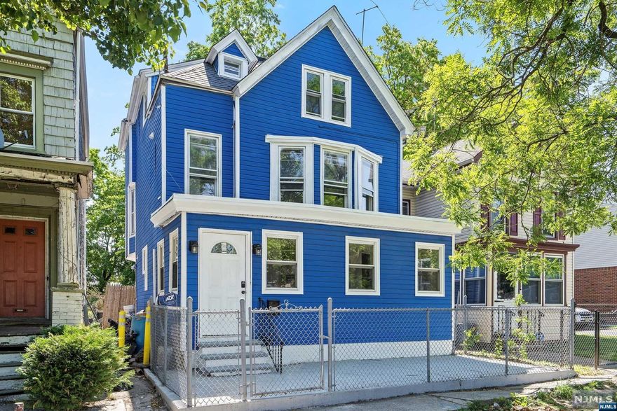 Welcome to this spacious fully renovated three-level 5 bedroom and 2.5 bath house located on a residential block of East Orange. Absolutely no expense was spared! Brand New Roof, New HVAC system, New Furnace, All New Energy Efficient Samsung Appliances including Washer and Dryer. The entire home boasts all new luxury Waterproof Scratch Resistant vinyl flooring. Private laundry room on the second floor with plenty of storage space. This home is conveniently located less than 30 minutes from NYC, close to public transportation, major highways (Route 280, 78, 95, 9, 21, 22, Garden state), Branch burg park and many other amenities. Schedule a private tour today. Seller's are motivated. Bring all offers!