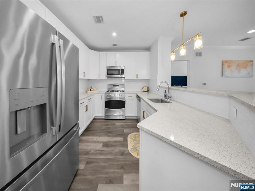 Welcome to The Ambiance, the Newest Condo Building in Hackensack that has all the Modern Features you're looking for! This Recently Renovated unit has an Open Concept Layout with Crown Molding, Recessed Lighting, Central Air and Washer/Dryer in unit for your convenience! Plus Walk-in Closets for each bedroom! Pella Windows and French Sliding Doors lead to your Private Balcony. Two Parking Spaces included plus additional visitors parking available. 24hr Secure Building with Elevators and 24hr Gym. Centrally Located and Walking Distance to Hackensack Meridian Health, Bergen County Court House, stores, restaurants, etc. One and half blocks away from Essex St. Train Station and NYC Bus Stop is across the street. Pets ok, any size! Investors welcome, can immediately rent!