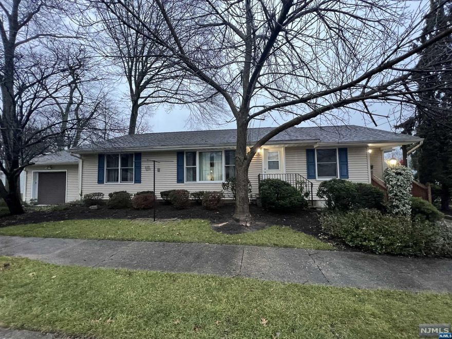 Excellent opportunity in this expanded ranch. Kitchen/Dr. addition offers great entertaining space. Primary bedroom with spacious bath, full basement with great potential. Updated boiler, central air and a whole house generator. Bring your paint brush and decorating ideas.