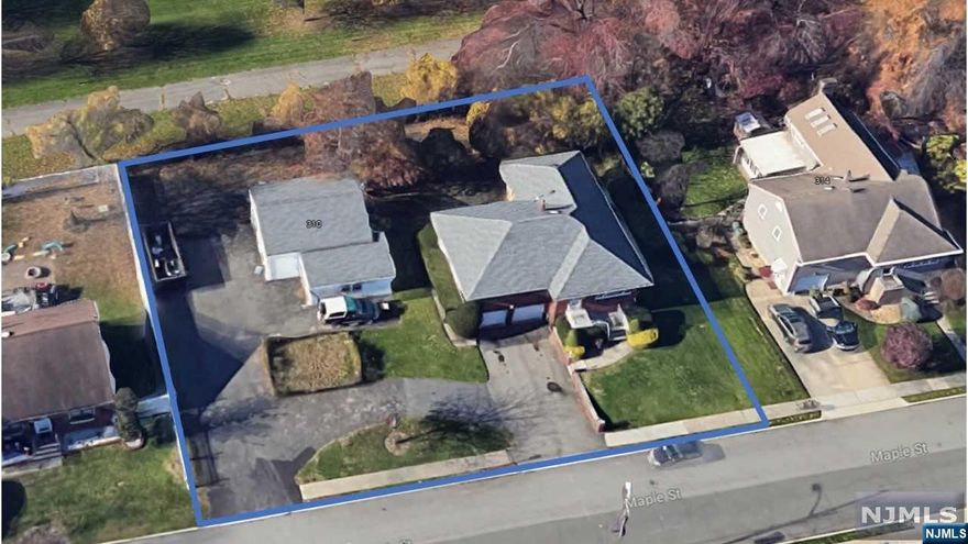 Super spacious one family house, great location in a dead end and easy access to mayor highways and bus access to NYC. House features a large living area by the entrance, leading to the kitchen with plenty of cabinets, just going forward you will find a super large formal dining area which also has stairs access to the backyard. Going by the hallways are located the 3 spacious bedrooms all with closets and hardwood floor throughout the house and full bath. Going down to the ground floor, a large family room, with a summer kitchen included a full bath, enclosed porch for winter gathering and laundry room with access to the backyard. Cental A/C, Large attached parking garage for 2 cars plus parking space, additionally large expansion lot parking space with detached garage in a total lot size of 139x98 so you bring your expansion new ideas.