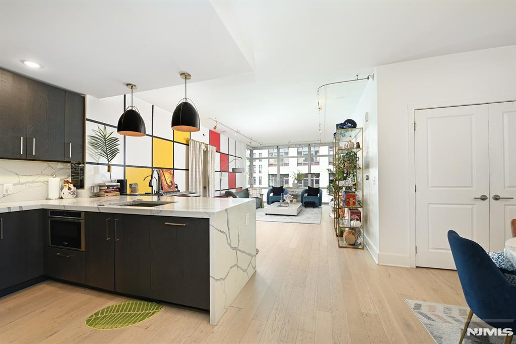 Rental Property at 1400 Hudson St 1006, Hoboken, New Jersey - Bedrooms: 3 
Bathrooms: 2 
Rooms: 8  - $10,500 MO.