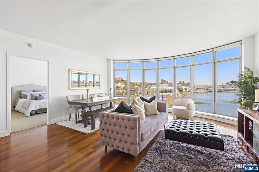 Experience luxurious living in this stunning 2-bedroom, 2-full-bath condo situated on the 10th floor of a prestigious 12-story building in Fort Lee, NJ. Indulge in breathtaking panoramic views of the iconic NYC skyline and the majestic Hudson River right from your home. This exceptional residence boasts a prime location and is nestled within a luxury building offering a full suite of amenities including amenities: state-of-the-art fitness center, 2 pools (indoor & outdoor), 24-hour concierge, events room, theater, virtual golf, and more for your comfort and enjoyment. Don't miss the opportunity to own this rare gem that perfectly blends sophisticated living with unparalleled views and convenience. Schedule your private showing today and envision yourself in this exceptional space!