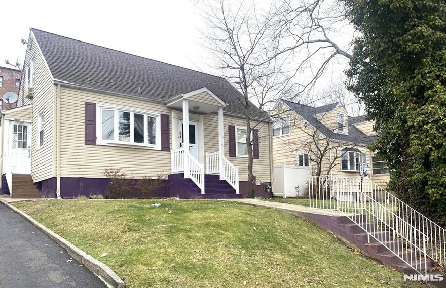 Welcome to this charming Cape Cod nestled on a quiet residential street in highly desirable Hasbrouck Heights, offering beautiful NYC skyline views. This home features classic character, hardwood floors throughout the main level, and incredible potential to make it truly your own. Step into a bright and welcoming living room showcasing hardwood flooring. The first floor includes two bedrooms one being the primary as well as a full hall bathroom. A convenient coat closet and linen closet sit right off the hallway for easy access. The sun-filled kitchen offers plenty of natural light and direct access to the spacious backyard, complete with a detached two-car garage and ample parking along the long driveway. The second level features a generous bedroom with excellent closet space. The finished basement expands your living area with a large family room perfect for entertaining, plus a full bathroom, a separate laundry room, a huge storage closet, and tile flooring throughout. This expansive backyard offers a versatile open grassy area great for entertaining. Make this a wonderful place to call home in one of the areaâ€™s most sought-after neighborhoods.