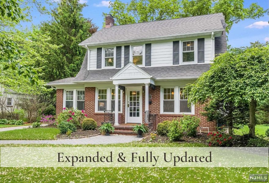 Nestled in one of Glen Rock's most beloved neighborhoods, this expanded & restored Colonial is just moments from Town,2 Trains,Bus,Schools. Beautiful circular layout, generous proportions & superior quality delivers sophisticated style thru out. Living Rm w Front to Back Views, Frplc & nearby Priv Office. Formal Dining transitions to spectacular Kitchen w lrg Island Seating, Stainless Appl, Beverage Station, Pantry & Desk. Family Dining w Sliders overlooking Back leads to lrg open Family Rm w Gas Frplc. Mud Rm w Driveway access & Powder Rm. Prim Bdrm w 2 WIC has Vaulted Ceiling & EnSuite Bth. 3 Bdrms, Full Bth & Lndry complete the 2nd Fl. Crisp Lower Level w Recessed Lighting boasts lrg Rec Rm, Built-Ins, Full Bth w Dog Shower & Storage galore. Backyard Retreat w Mature Privacy Plantings with Patio off Ktch for convenient entertaining or tranquil morning coffee. 2 CarGar. Pristine Hrdwd Flooring.Well thought out plan delivers all lifestyle needs. Be prepared to fall in love!