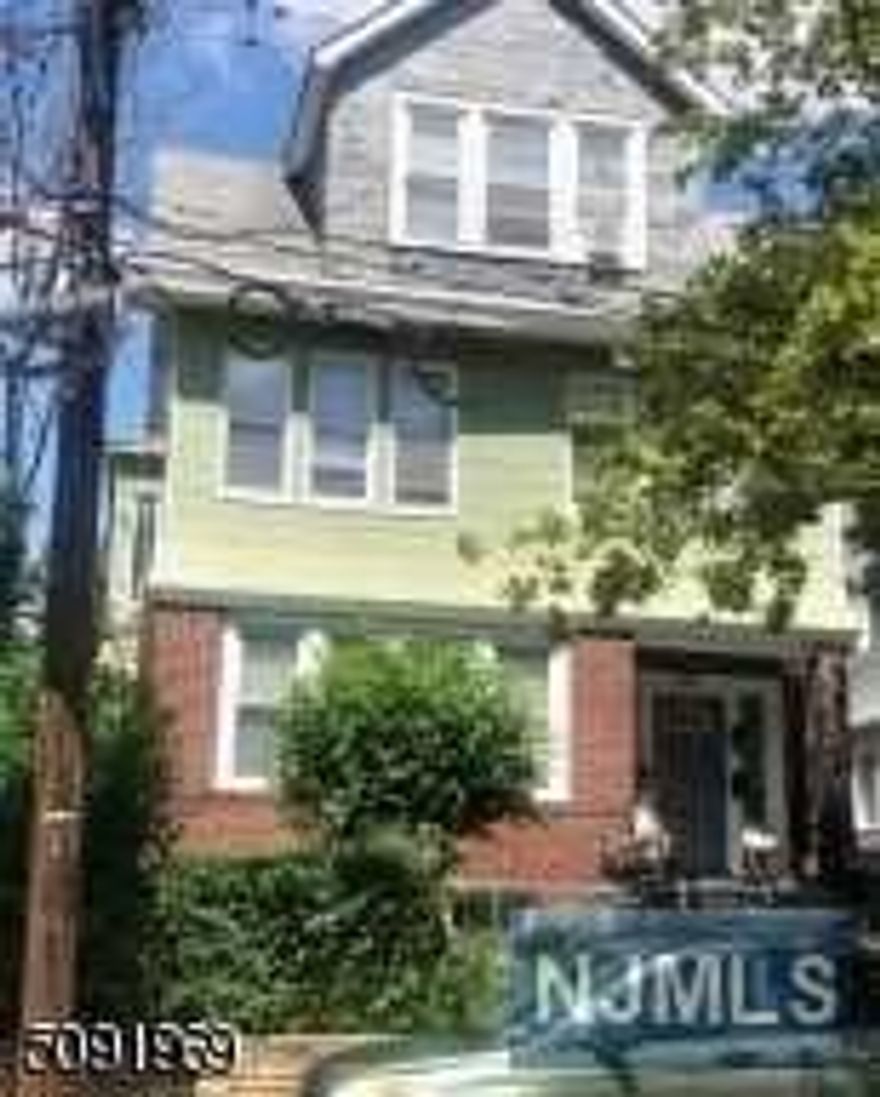 A Large three units located near Weequahic Park, by Beth Israel Hospital and public transportation. Great property for either owner occupant or an investor. Close to trains and buses to New York City Large bedrooms and hardwood floors, eat-in Kitchen, formal living rooms and dinning rooms. Well maintained and in move-in condition. Being sold in "as is" Condition. Owner will get the green card from the State Department of Consumer affairs. All tenants are on Month-to-Month.