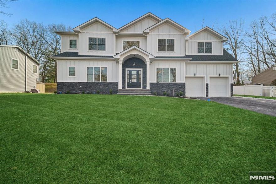 Brand New Construction set in the highly desired Cherry Hill section of Livingston. Work with Builder to Select Finishes. Impressive Center Hall Colonial with over 4,600sq ft of Finished Living Space. Grand Foyer w/20ft ceilings, 1st Floor 10ft Ceilings, 9ft Ceilings on Second Fl & Basement. Superior Craftsmanship and Detailed Moldings throughout this Custom Home. Formal Living Room & Formal Dining Room, 1st Floor Guest Suite, Family Room w/gas FP & Sliders leading to Covered Deck with lighting & ceiling fan. High End Kitchen w/SS Appliances, Large Center Island, Quartz Counters & Double Stacked Cabinetry. Pantry, Mudroom, Half Bath and Covered Side Porch complete 1st floor. AMAZING Second Floor Primary Suite w/ High Tray Ceilings, 2 Walk-in Closets, Spa Bath and a Private Covered Deck . Three large secondary bedrooms, two En Suite, a Hall Bath & Laundry Room complete 2nd floor. Finished Basement with Bedroom, Bath, Wet Bar, 2nd Laundry Room, Large Recreation Room & Gym/Office Space. 10 Year Builders Warranty. Builder Financing Available. Close to shopping, schools, houses of worship and all major highways. Highly rated schools.