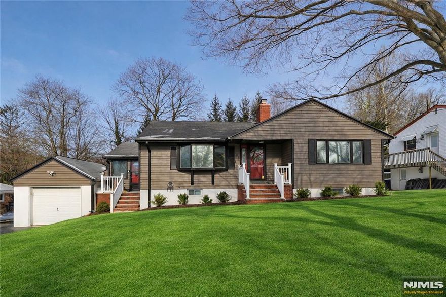 Welcome home to this charming updated 3 bedroom, 2 bath home where comfort & convenience come together beautifully. From the moment you step inside, you'll appreciate the inviting layout designed for every living and easy entertaining. The living area with fireplace offers the perfect setting to relax or gather with loved ones, while the finished basement provides flexible bonus space for a cozy movie room, home office, playroom, or workout area. There is a convenient mudroom/breezeway ideal for keeping things tidy & organized through every season. Step outside to your fully fenced backyard, a private space ready for summer barbecues, pets at play or peaceful evenings under the stars. With newer roof, updated mechanicals & exterior seasonal lighting already in place, you can enjoy both charm & confidence knowing the major updates have been taking care of. Warm, welcoming and move in ready, this is a home where lasting memories are waiting to be made.