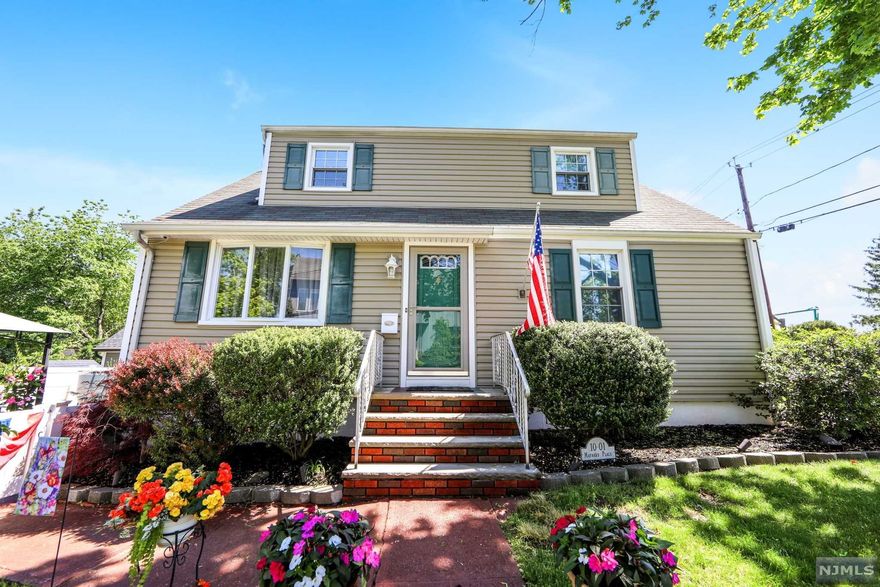 Well maintained 3 bed, 2 full bath home situated in a great section of Fair Lawn! Hardwood floors on the first level where you'll find a dining room (or living room), two gracious bedrooms and a full bath. Efficient kitchen is nice and bright, gas cooktop, tile flooring, has outside access from here. The 2nd level has a large bedroom and a sitting area which can be a rec space, office space or additional bedroom. Sweet finished basement has a family room space, bar/rec area, workshop, a full bath as well as the utilities and laundry room. Backyard is a great space, all fenced in, patio with gazebo, above ground pool (included if interested). Other features include: central a/c, generator with hook ups, exterior security cameras (included). Situated close to all levels of the award winning schools as well as local shopping, parks, transportation and major highways. A nice home to move right into and enjoy!