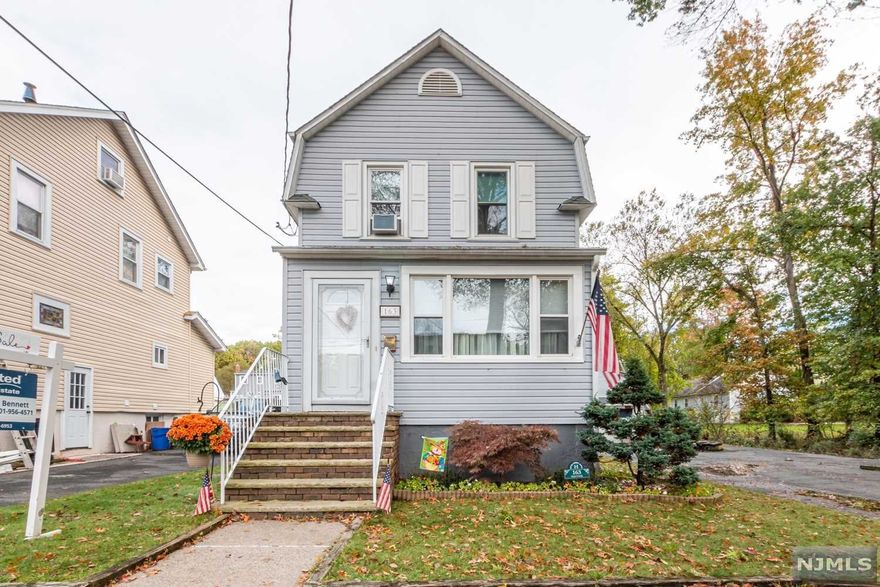 Charming expanded Side Hall Colonial with lots to offer, located on a Dead End in desirable Maywood. 1st floor has Living Room, Full Bath, Updated Eat In Kitchen w/ Stainless Steel Appliances overlooking Family/Dining Room, Features Sliders to a Trex Deck for Entertaining, Above Ground for hot summer days and relaxing! Oversize Garage with Loft. Large driveway for parking. Plenty of Storage. French Drains 2 Years old. Hydro Power Pump. AC Wall Unit in Living Room. 2nd floor offers 3 Bedrooms, 1 Full Baths. Washer Dryer, Central Air. Close to Mall ,NYC Transportation. A MUST SEE!!!!