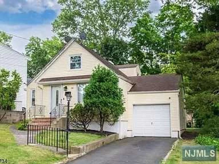 Welcome to this well maintained, delightful home in one of West Orange's most desired neighborhoods. This move in ready, 4 bedroom cape features a very roomy main level with recess lighting and hardwood floors throughout. Good size bedrooms and a finished basement which can be comfortably used as a family room or an office. Basement also has a sizeable laundry/storage room. The large backyard and deck are perfect for entertaining. Conveniently located near NYC transportation, shopping, schools and entertainment. This home is a MUST see.