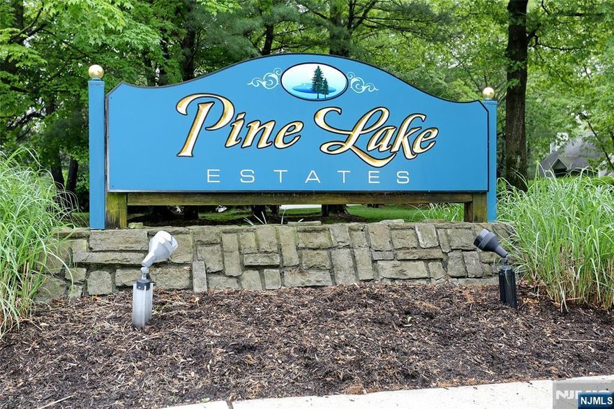 PINE LAKE ESTATES!! COME AND VIEW THIS SPACIOUS 3 BEDROOM, 3.5 BATH END UNIT LUXURY TOWNHOUSE. PRIME LOCATION!! ENTER THE MAIN FLOOR INTO THE FOYER, POWDER RM, LIVING RM WITH WOOD BURNING FIREPLACE, DNING RM WITH SLIDING GLASS DOORS LEADING ONTO A PRIVATE REAR DECK, MODERN KITCHEN WITH SEPARATE BREAKFAST RM, LAUNDRY/MUD RM WITH ENTRY FROM THE ONE CAR ATTACHED GARAGE. THE 2ND.FLOOR OFFERS A SPACIOUS PRIMARY BR WITH SLIDING GLASS DOORS TO A PRIVATE REAR TERRACE AND STORAGE AREA, MULTI CLOSETS AND A LUXURY BATH/JACUZZI TUB AND SHOWER STALL, 2 MORE BEDROOMS AND A HALLWAY FULL BATH/SOT. THE FULL BASEMENT IS FINISHED WITH A LARGE RECREATION RM, FULL BATH/SS, SEPARATE STORAGE RM AND UTILITIES. SOME HARDWOOD FLOORING, PLENTY OF CLOSET SPACE AND STORAGE SPACE. GUEST PARKING, CLOSE TO SCHOOLS, SHOPPING AND PUBLIC TRANSPORTATION. NO DOGS ALLOWED BY ASSOCIATION RULES!! THIS GREENWICH MODEL IS THE LARGEST MODEL BUILT AND IS APPROX 3200 SQ.FT . IMMACULATE AND MOVE IN CONDITION. A MUST SEE!!