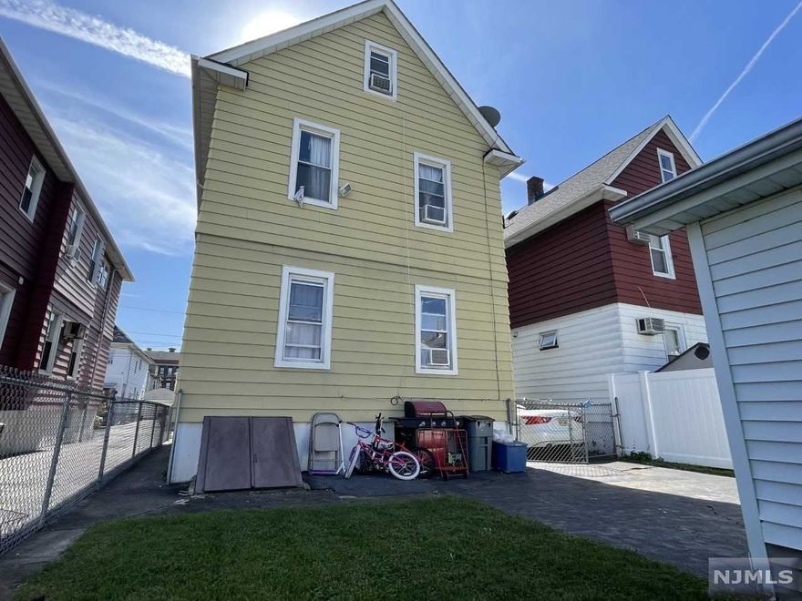 Don't miss this opportunity to own a RARE two-family in desirable Clifton, NJ! Each unit boasts a spacious living room, dining room and newer eat in kitchen with plenty of cabinet space. Unit 1 features two bedrooms and one updated full bath while Unit 2 features three large bedrooms and one updated full bath. Plenty of additional storage can be found not only in the full basement, but there is also ample space for storage, or a potential home office in the attic. Plenty of parking space in private driveway along with detached garage. Close to shopping, parks, schools and so much more. Schedule a showing today and get one step closer to having your tenants pay your mortgage!