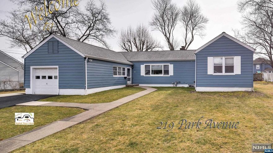 Situated on a Large Open Double Lot, this well maintained 2 Bedroom, 1.1 Bath Ranch Home is waiting for you to make it your own. Enter through the garage or one of the two enclosed porch entrances. The Living Room Fireplace provides a welcoming focal point. The Living/Dining area sits prominently between the Kitchen and 2 Large Bedrooms. The Master Bedroom, 2nd Bedroom and Main Bath is conveniently located off the Living Area, Off the Dining side of the Living area, is the working Kitchen with Breakfast Bar. Off the Kitchen is an additional Half Bath/Laundry, as well as access to the Enclosed Porch and Basement level of the Home. The full, partially finished basement, includes a finished family room, as well as workshop, storage and mechanicals. The Large Open Yard await whatever your ideas may be.