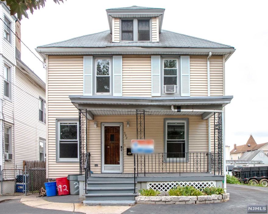 Gorgeous 4 bedroom colonial. Offers hardwood floors through first floor, front porch, large yard with lots of potential. Conveniently located near major highways and public transportation to NYC, Penn Station, Shopping, gyms, Universities, and Hospitals. Sold "as-is