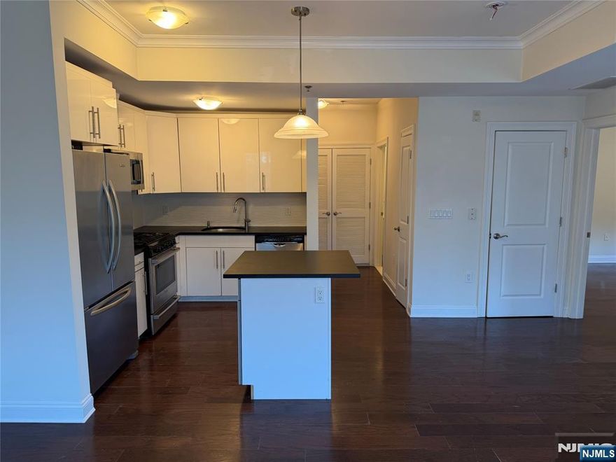 **FIRST MONTH FREE on a 13-month lease + one parking space included! - for occupancy commencing on or before 2/1/26!** Fort Lee's luxury mid-rise rental building with elevator conveniently located along Hudson Terrace with easy access to all major highways, shopping & restaurants with public transportation at doorstep! Spacious unit available featuring oak hardwood floors throughout, modern kitchen with top of the line stainless steel appliances, granite counter-tops and center island, intercom system, washer/dryer in unit, high efficiency furnaces and central air conditioning! PARKING: 1st space INCLUDED IN THE RENT(!); Additional space - $125/monthly! Pet friendly (25 lb limit) $500 pet fee + pet rent per month! Tenant is responsible for ALL utilities! Non-refundable move-in fee applies! Reduced security offered to qualified applicants! Available immediately - virtual tour available upon request!