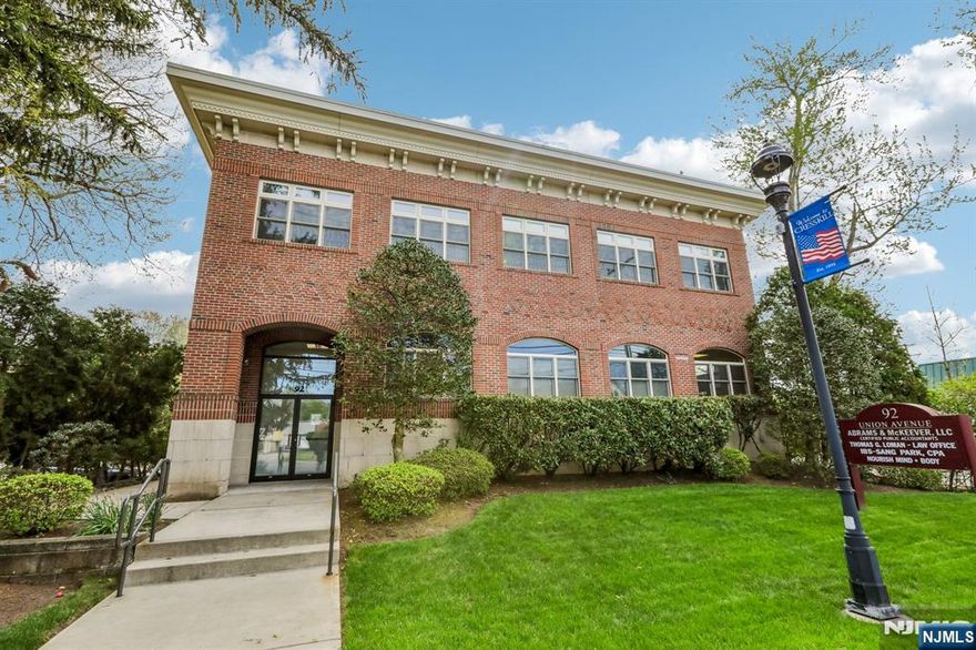 Prominently located in the heart of Cresskillâ€™s business district, this well-maintained professional building presents an exceptional opportunity for an owner-user or investor seeking a prime Bergen County location. The property offers approximately 2,500 sq ft on the first floor, 2,500 sq ft on the second floor, and an additional 2,500 sq ft in the basement, providing substantial space for a variety of professional needs. Features include elevator access, private offices, open work areas, conference space, an updated kitchen area, and multiple restrooms. An added highlight is that the Spring Street parking lot is included in the sale, providing valuable additional parking; the estimated annual taxes for the parking lot are $5,429. Please note the building is located on the 92 Union lot, while the parking lot is on a separate lot. Building is in Professional zone(double check with the town of specific uses)