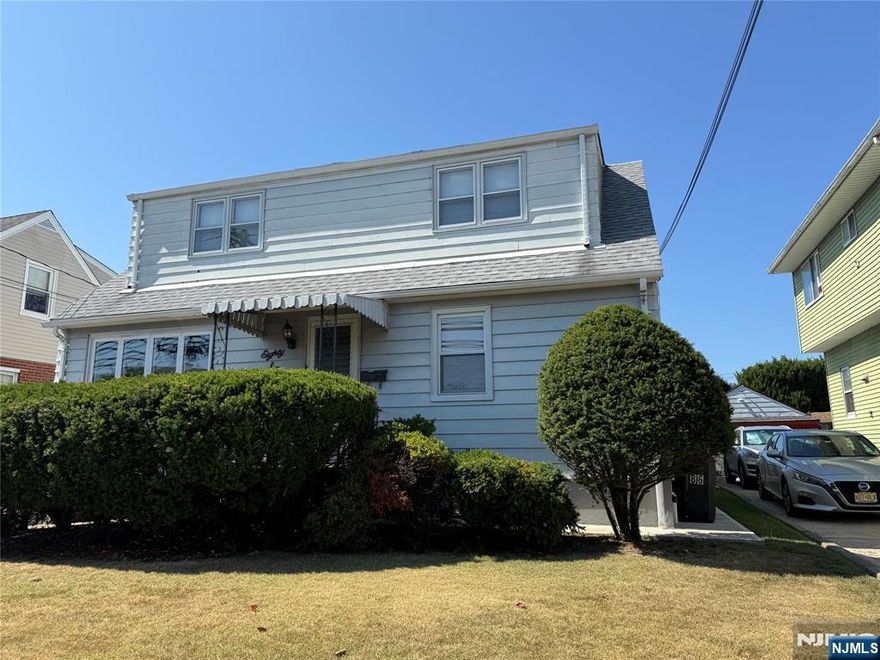 Great 2 family rental. First floor of a 5 room , 2 bedroom 1 bath apartment. Laundry hookup in the basement. 1 off street parking. Freshly painted with an updated bathroom and brand new gas stove.