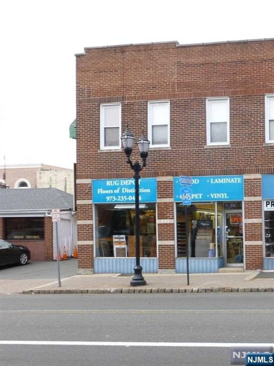 Prime location in Nutley center, ideal for office or retail (no food). On street parking plus municipal parking lots across the street. Heat, hot water and property taxes are included in rent.