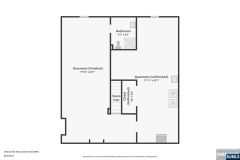 34 Brian Road, West Caldwell, NJ 07006 - MLS#: 25013282