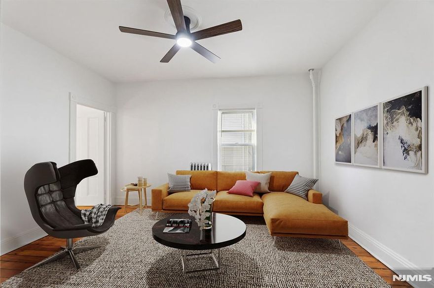 Beautifully renovated 2 bedroom/1 bathroom apartment in the desirable Walnut street section of town. This charming Victorian home blends it's classic elements- beautiful wood floors and large windows- with modern upgrades and convenience. Perks include: brand-new eat-in kitchen, all new appliances, a fully renovated bathroom, and in-unit washer and dryer. Have your morning coffee in the bright and cozy front porch or unwind in the magical backyard, surrounded by beautifully maintained gardens. Take advantage of the driveway parking spot. Just blocks from the Walnut Street hub, you'll have easy access to Montclair's best restaurants/bars, the NYC direct train station, and the amazing farmers market all right at your doorstep! Lease includes: heat, hot water, water and sewer!