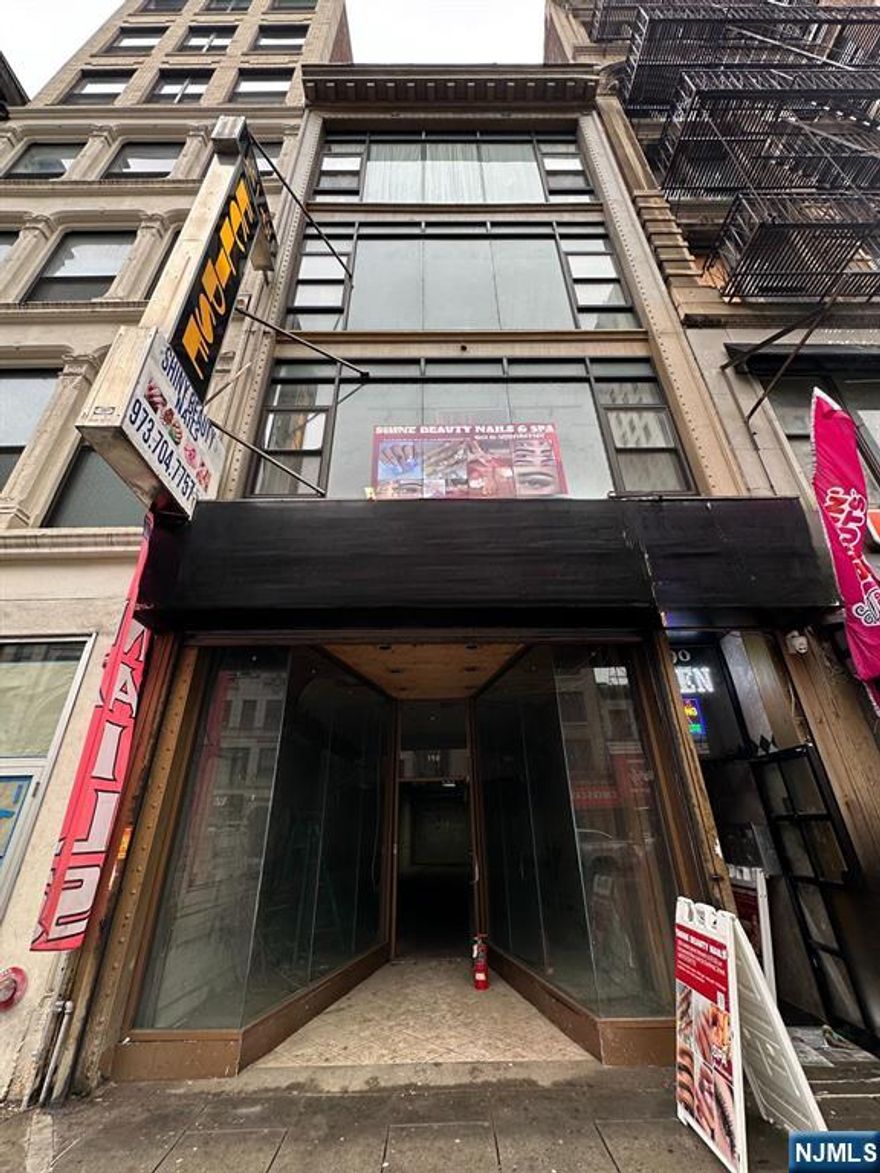 Prime Downtown Newark Commercial Space! High-visibility ground-floor + basement space in the heart of Newarkâ€™s business district. Ideal for retail/office use with build-to-suit potential. Steps from Newark Penn Station, Prudential Center, NJPAC, and major universities. Surrounded by new and approved mixed-use developments adding residential density and foot traffic. Excellent location with strong visibility and transit access.